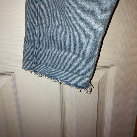 Levi’s rigid denim raw hem rip knee jeans - Picture 4 of 10